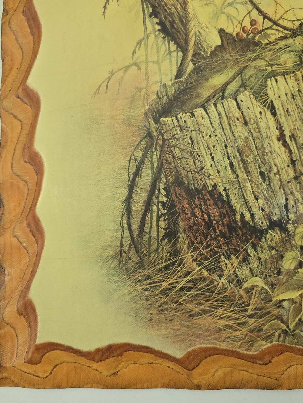 Vintage Woodland Songster print by Ruane Manning Art Birds Rustic Wood Decor Mcm - Picture 6 of 13